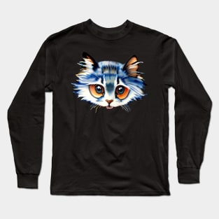 CUTE KITTY. cute kitten. BIG EYES. Long Sleeve T-Shirt